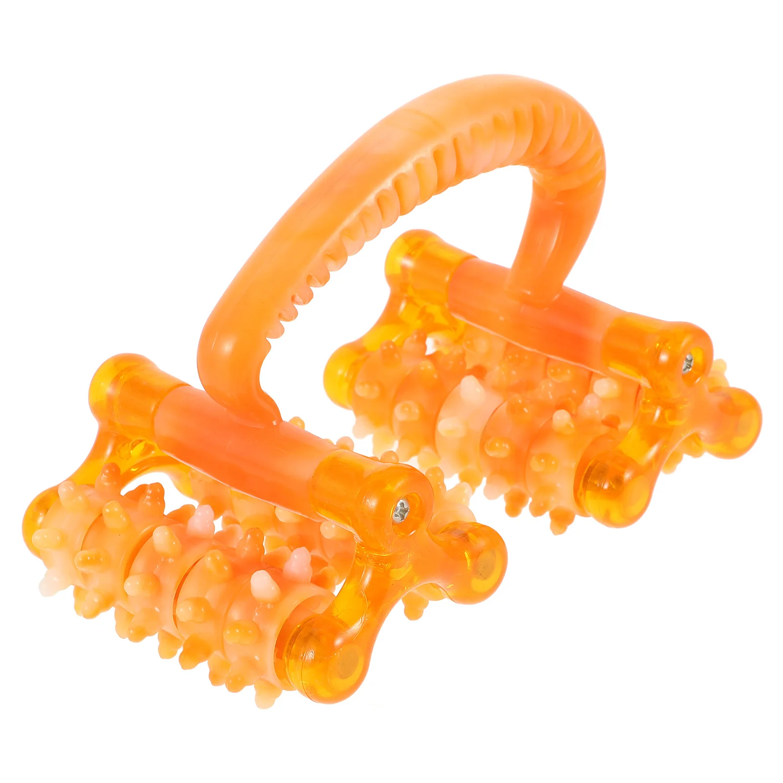 Orange Lunar Massage Roller Handheld Portable Full Body Relief for Neck Back Legs Waist Arms Chest Abdomen Small Wheel
Orange Lunar Massage Roller Handheld Portable Full Body Relief for Neck Back Legs Waist Arms Chest Abdomen Small Wheel