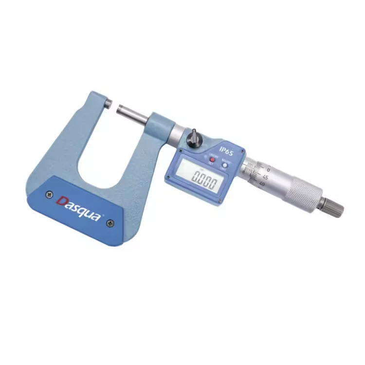 Dasqua High Quality IP65 Water Proof 0-25mm Deep Throat Frame Digital Sheet Metal Micrometer
Dasqua High Quality IP65 Water Proof 0-25mm Deep Throat Frame Digital Sheet Metal Micrometer