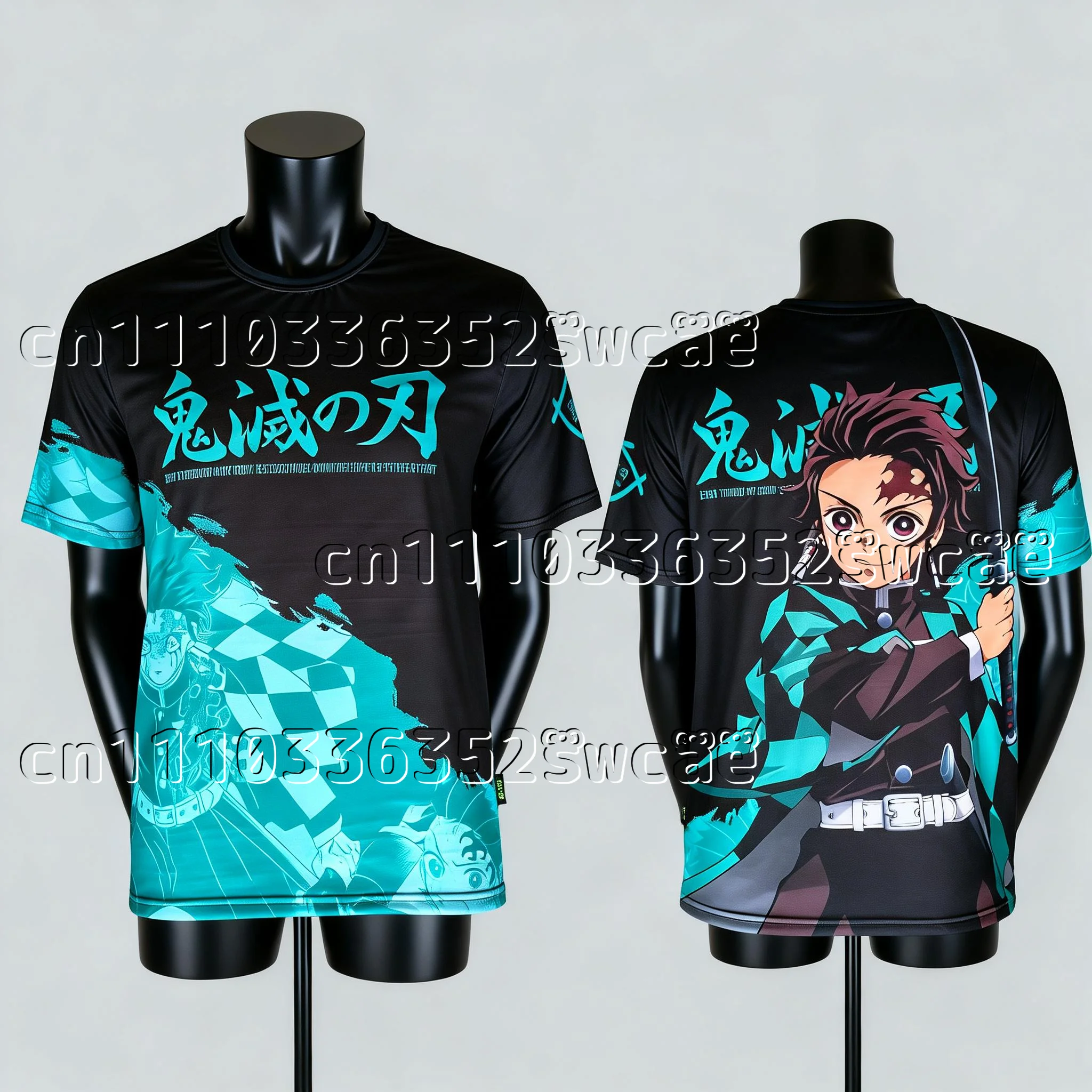 Bandai Demon Slayer Blade Stove Door Tanjiro Theme Shirt Training Clothes Summer T-shirt Suitable for Adult Family Matching
Bandai Demon Slayer Blade Stove Door Tanjiro Theme Shirt Training Clothes Summer T-shirt Suitable for Adult Family Matching