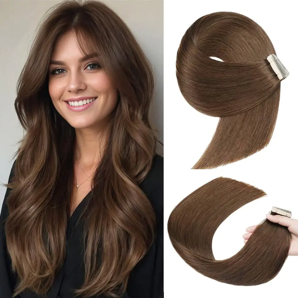Tape in Hair Extensions Human Hair Dark Brown 16 Inch Tape Hair Extensions Real Hair Straight Seamless Skin Weft Extensions
Tape in Hair Extensions Human Hair Dark Brown 16 Inch Tape Hair Extensions Real Hair Straight Seamless Skin Weft Extensions