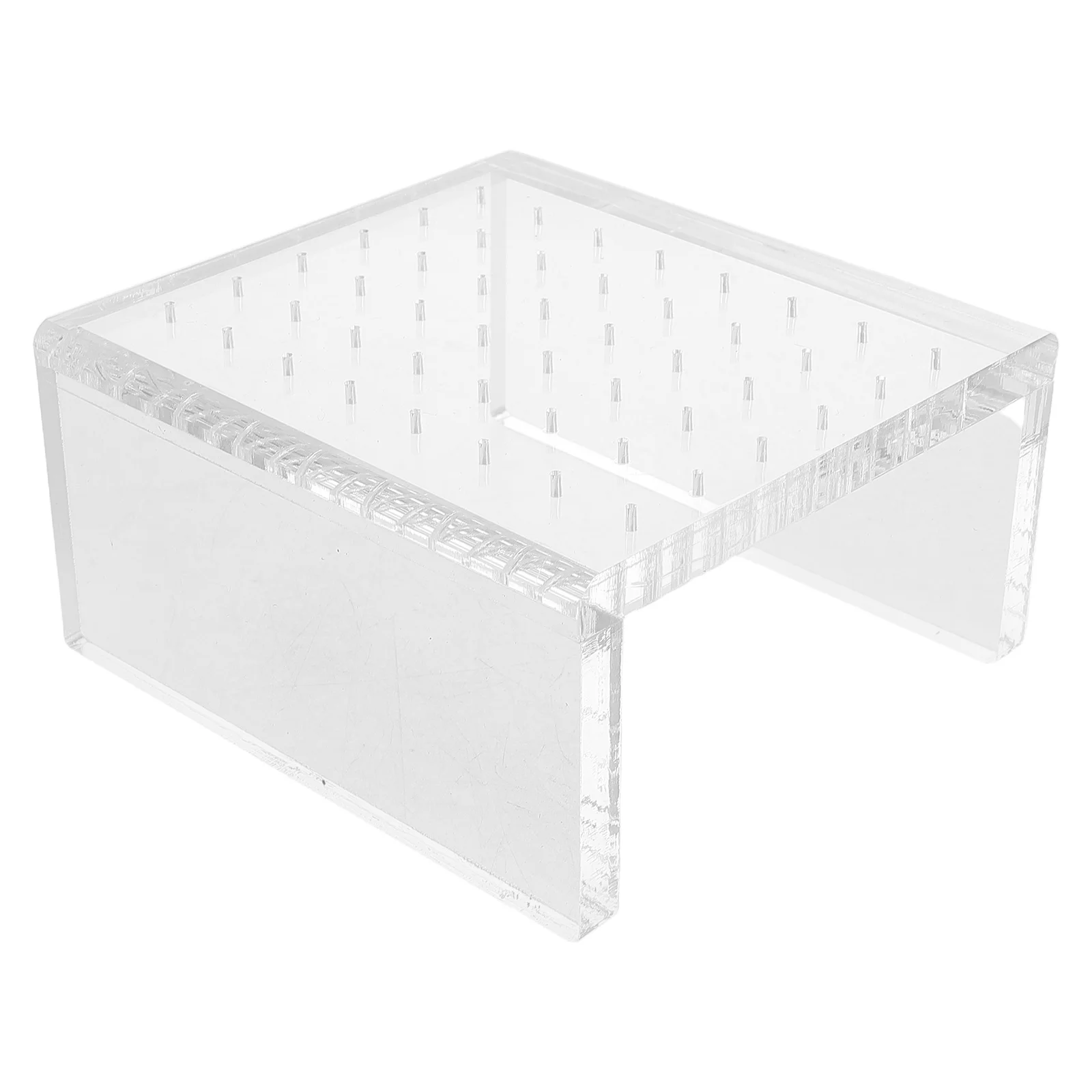 Clear Acrylic Jewelry Display Stand for Ear Studs Lip Studs Body Piercings Elegant Lightweight Holder for Retail Counters Trade
Clear Acrylic Jewelry Display Stand for Ear Studs Lip Studs Body Piercings Elegant Lightweight Holder for Retail Counters Trade