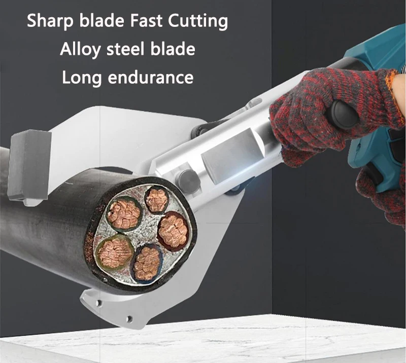 Rechargeable Hydraulic cable scissors EZ-105C Cable Cutting machine Electric Copper aluminum Armored cable Cutting pliers
Rechargeable Hydraulic cable scissors EZ-105C Cable Cutting machine Electric Copper aluminum Armored cable Cutting pliers