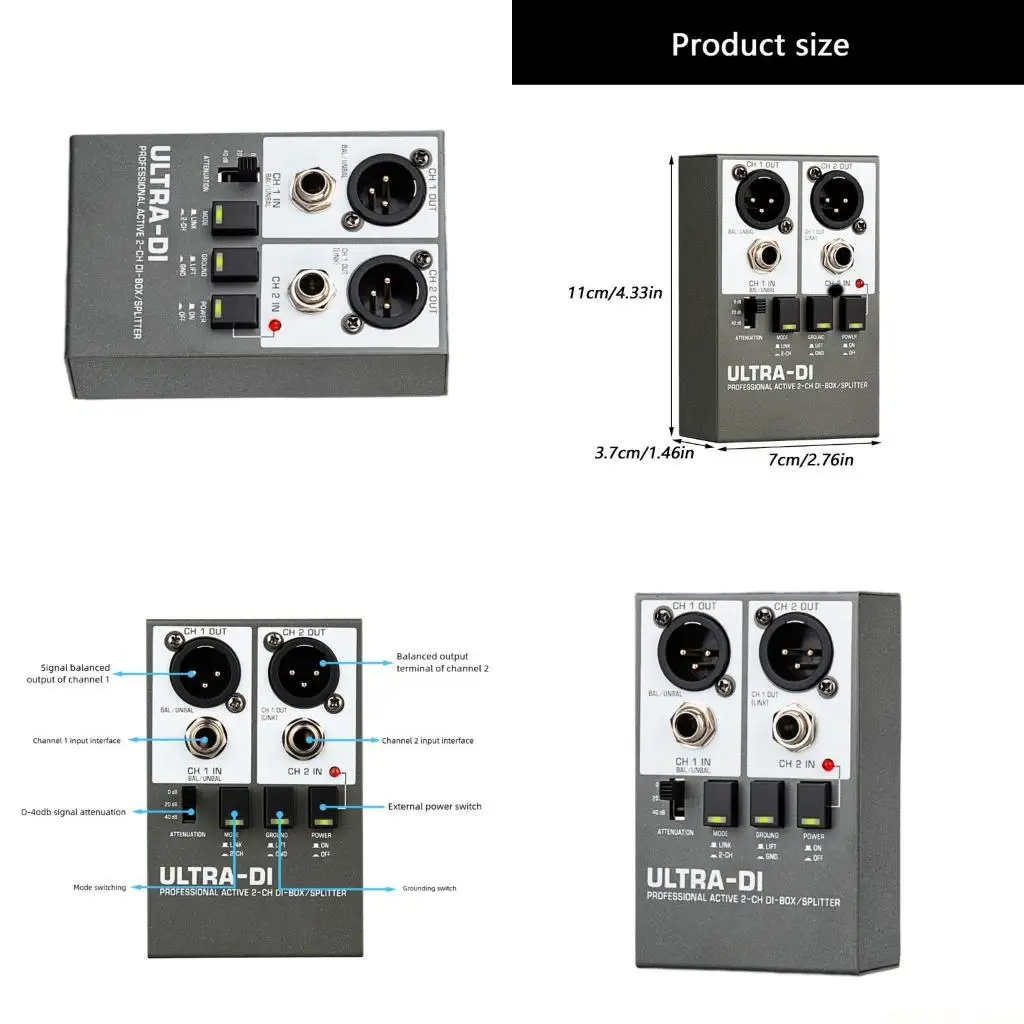 M5TD Professional Active Box Metal Housing Optimized For Distance Transmission
M5TD Professional Active Box Metal Housing Optimized For Distance Transmission