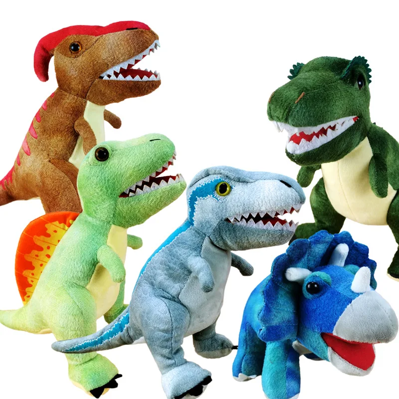 New Dinosaur Plush Toy Figurines Featuring Tyrannosaurus Rex and Triceratops Perfect as Gifts Souvenirs or Presents for Students
New Dinosaur Plush Toy Figurines Featuring Tyrannosaurus Rex and Triceratops Perfect as Gifts Souvenirs or Presents for Students