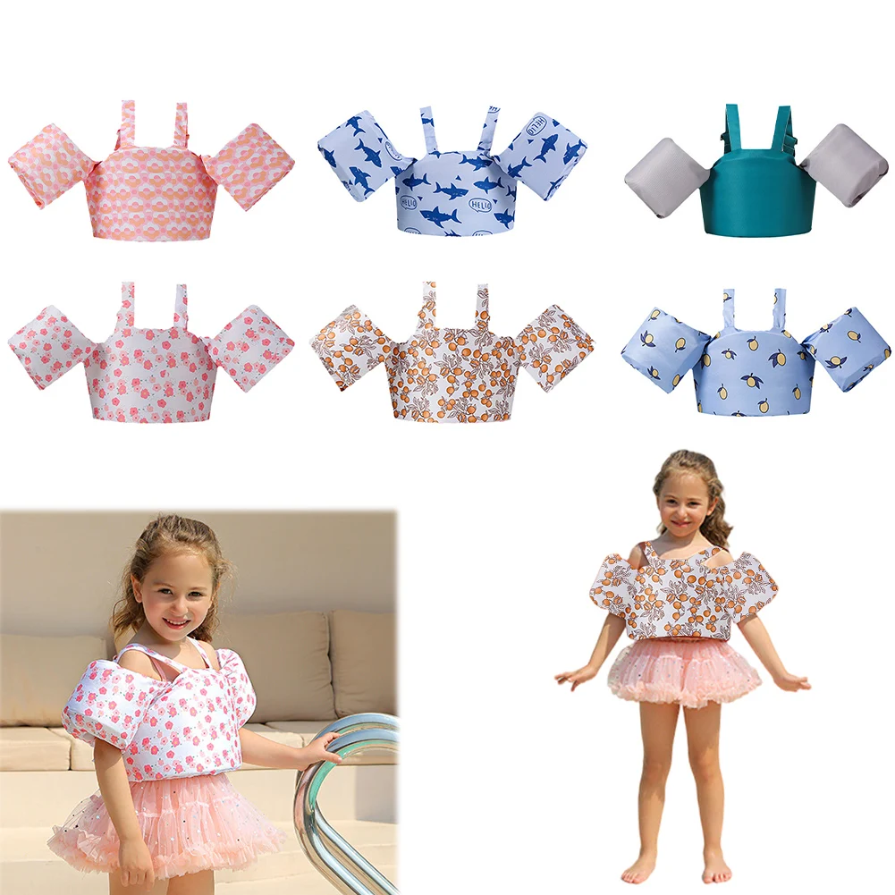 Kids Swim Vest Swim Trainer Vest with Arm Floaties Swimming Aid Buoyancy Clothing Buoyancy Swimwear for Ages 2+ Kids
Kids Swim Vest Swim Trainer Vest with Arm Floaties Swimming Aid Buoyancy Clothing Buoyancy Swimwear for Ages 2+ Kids