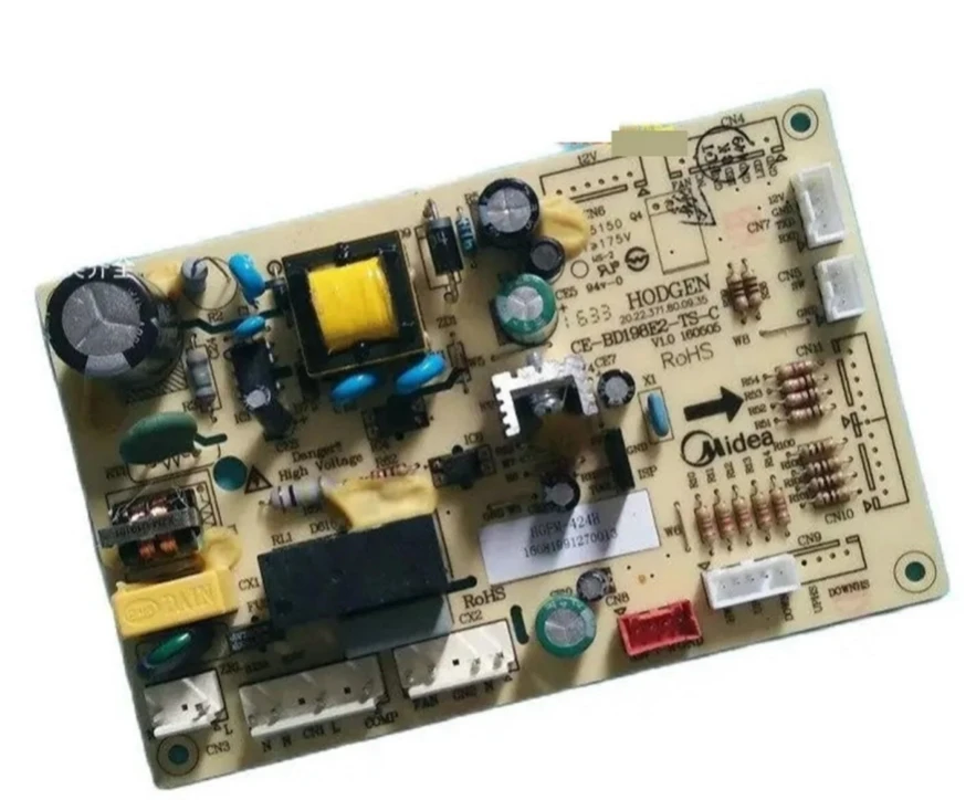 Новая плата управления морозильной камерой Midea, плата питания HGFM-424H CE-BD198E2-TS-C UL-BD420E-TD 17131000002581
Новая плата управления морозильной камерой Midea, плата питания HGFM-424H CE-BD198E2-TS-C UL-BD420E-TD 17131000002581