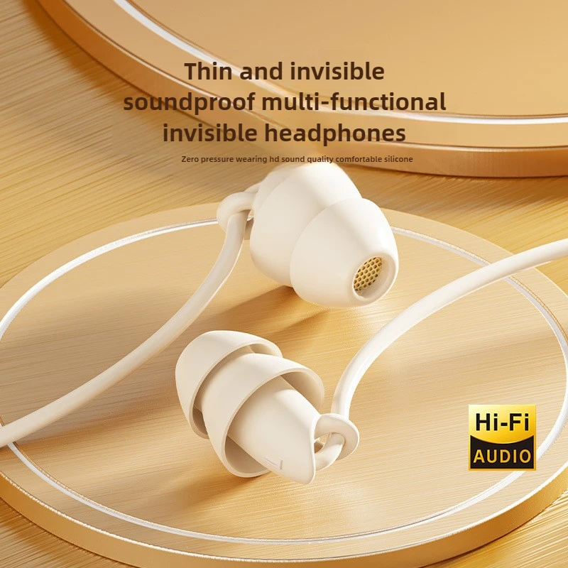 In Ear Sleep Earphones with Wired Control Side Sleeping Without Pressure Wired Earphones with Noise Reduction Sleep Earphones
In Ear Sleep Earphones with Wired Control Side Sleeping Without Pressure Wired Earphones with Noise Reduction Sleep Earphones