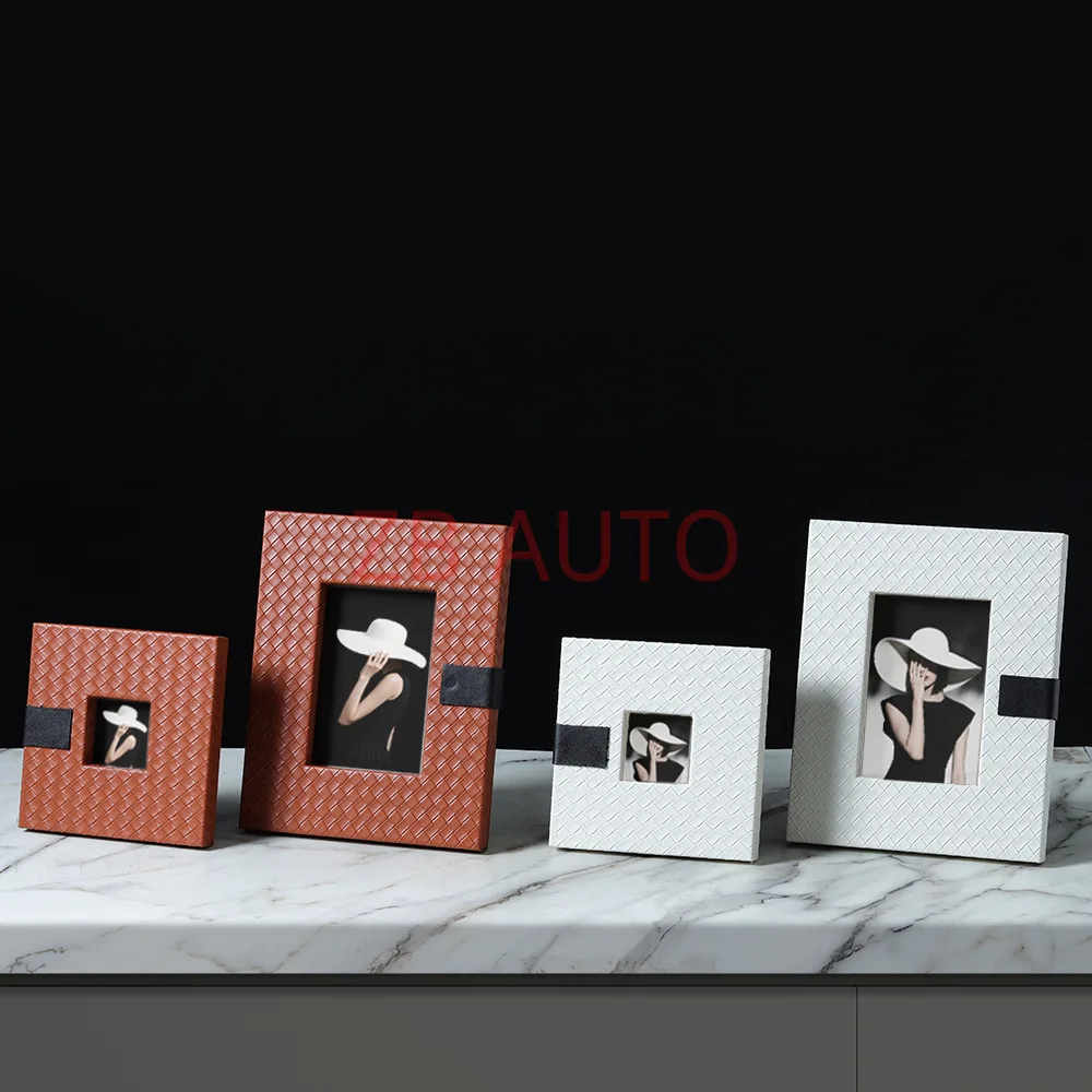 leather woven photo frames, picture frames, table decorations, bedside tables, desks, TV cabinets, desktop home accessories
leather woven photo frames, picture frames, table decorations, bedside tables, desks, TV cabinets, desktop home accessories