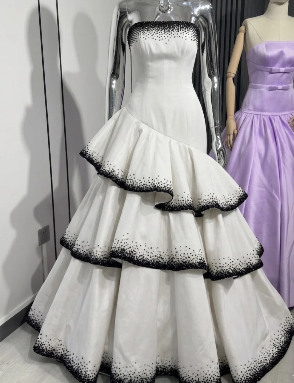 Customized Classic Jersey Pleat Sequined Pattern A-line Strapless Long Bespoke Occasion Homecoming Dresses
Customized Classic Jersey Pleat Sequined Pattern A-line Strapless Long Bespoke Occasion Homecoming Dresses