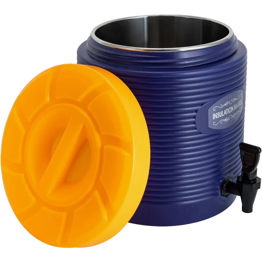 Insulated Beverage Dispenser 3 Gallon Ice and Hot Drink Dispenser with Stainless Steel Interior and Spigot Portable Hot Water D
Insulated Beverage Dispenser 3 Gallon Ice and Hot Drink Dispenser with Stainless Steel Interior and Spigot Portable Hot Water D