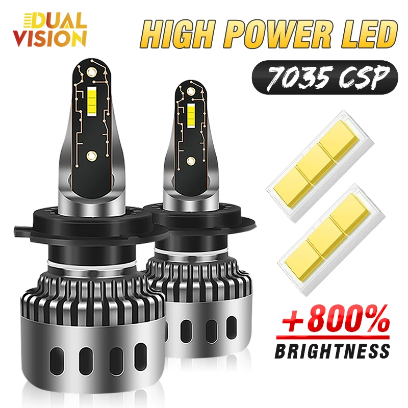 2x/1pair Car LED H1 H4 LED Headlights Bulbs Canbus 9005 HB3 9006 HB4 9012 Super Bright 6000K LED Auto Driving Fog Lamp
2x/1pair Car LED H1 H4 LED Headlights Bulbs Canbus 9005 HB3 9006 HB4 9012 Super Bright 6000K LED Auto Driving Fog Lamp