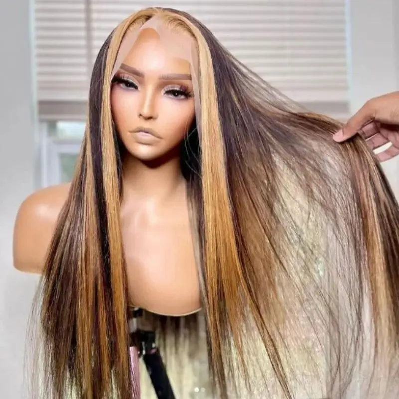 HD 13x4 Highlight Lace Front Wig 13x6 Bone Straight Lace Frontal Wigs Человеческие волосы для женщин 36-дюймовый бразильский парик из волос Remy
HD 13x4 Highlight Lace Front Wig 13x6 Bone Straight Lace Frontal Wigs Человеческие волосы для женщин 36-дюймовый бразильский парик из волос Remy