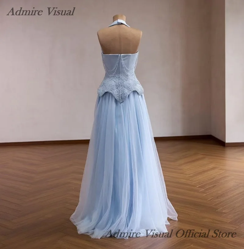 Admire Visual Long Prom Dress A-Line Halter Neckline Sleeveless With Beading Elegant Special Occasion GownsL
Admire Visual Long Prom Dress A-Line Halter Neckline Sleeveless With Beading Elegant Special Occasion GownsL