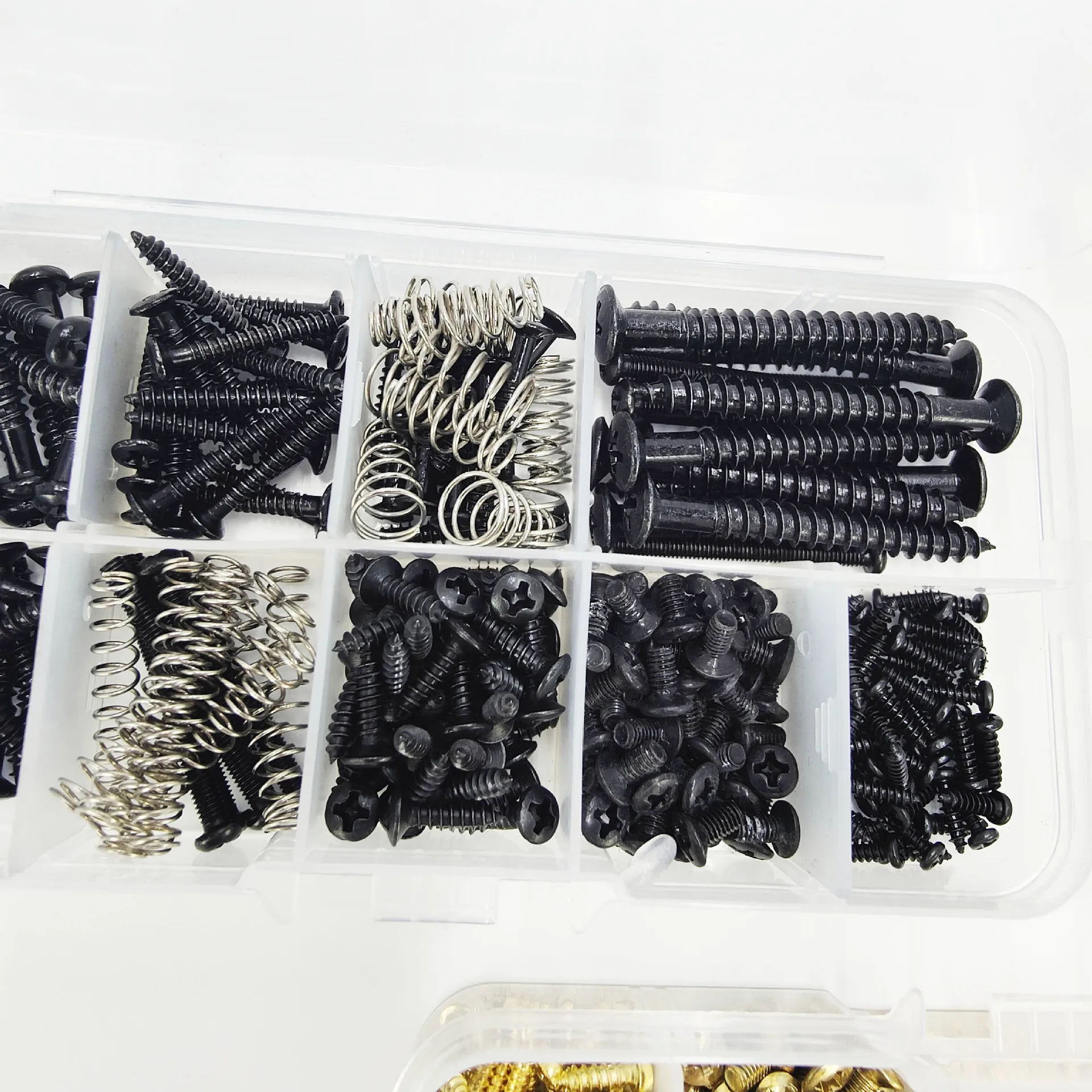 246-Pack Guitar Screw Set Universal Replacement Screws For Acoustic / Electric Guitar & Bass Screw Guitar Parts & Accessories
246-Pack Guitar Screw Set Universal Replacement Screws For Acoustic / Electric Guitar & Bass Screw Guitar Parts & Accessories