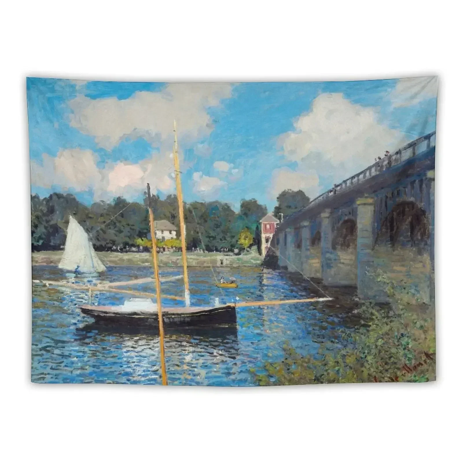 High Resolution Monet - The Bridge at Argenteuil Tapestry Outdoor Decoration Room Decor Cute Tapestry
High Resolution Monet - The Bridge at Argenteuil Tapestry Outdoor Decoration Room Decor Cute Tapestry