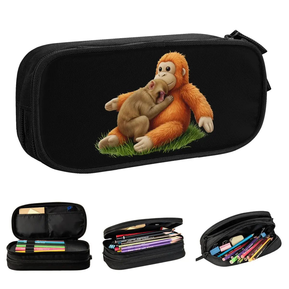 Punch Monkey Cute Pencil Cases Pen Holder Bags Student Large Storage School Supplies Cosmetic Pencilcases
Punch Monkey Cute Pencil Cases Pen Holder Bags Student Large Storage School Supplies Cosmetic Pencilcases