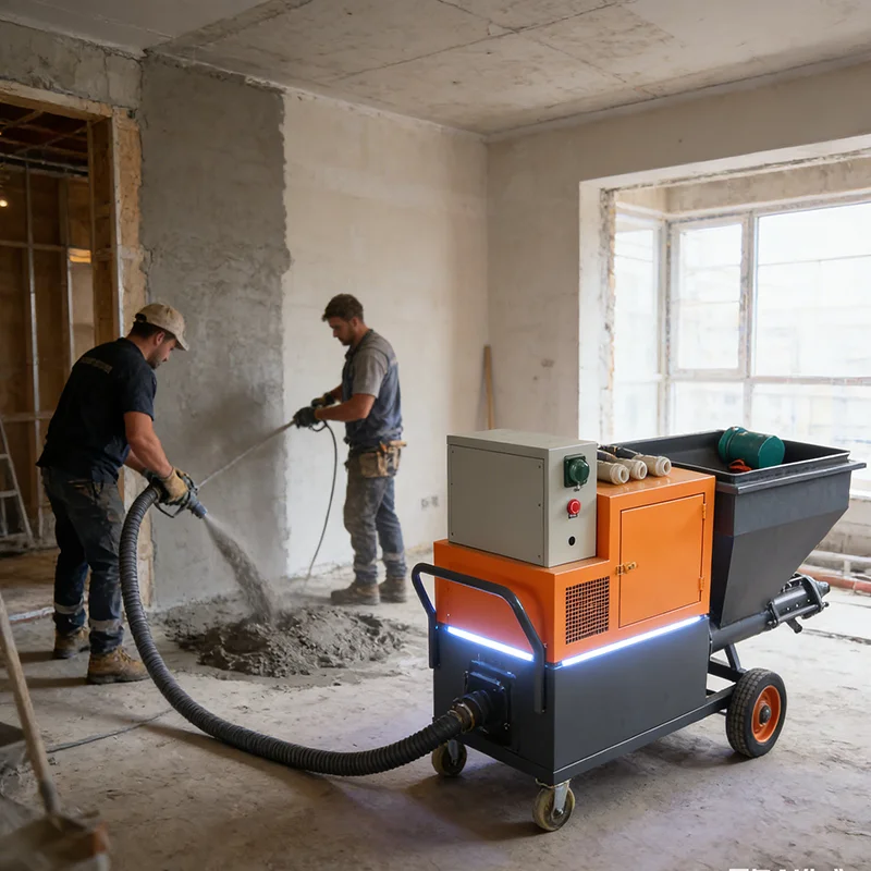 Electric Mortar Spraying Machine Cement Plaster Sprayer Concrete Stucco Pump Wall Painting Tool for Building Works
Electric Mortar Spraying Machine Cement Plaster Sprayer Concrete Stucco Pump Wall Painting Tool for Building Works