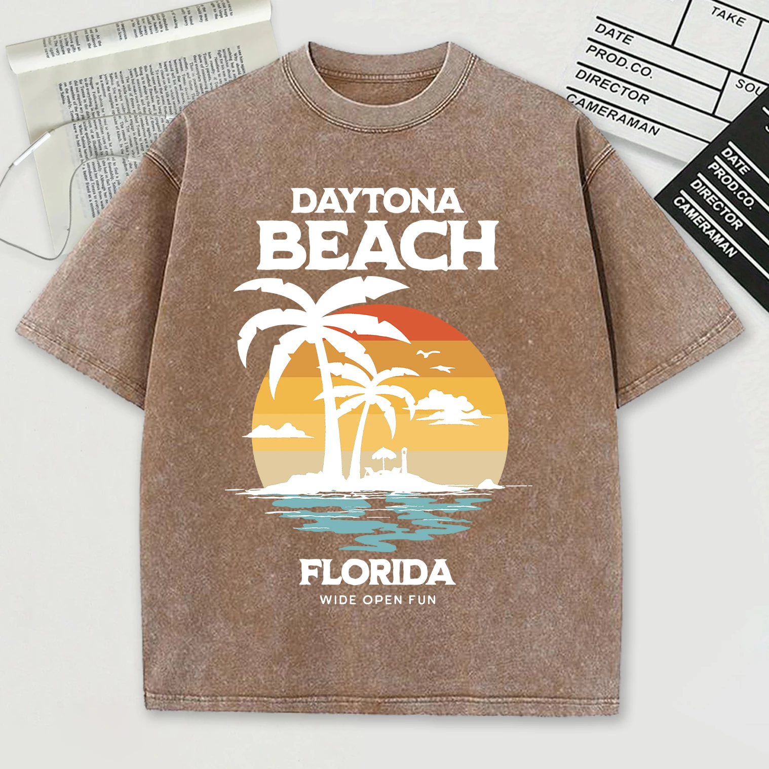 Daytona Beach Florida Wide Open Fun Print Snow Wash Mens T-Shirt Summer O-Neck Tee Soft Cotton Top Trendy Unisex Short Sleeve
Daytona Beach Florida Wide Open Fun Print Snow Wash Mens T-Shirt Summer O-Neck Tee Soft Cotton Top Trendy Unisex Short Sleeve