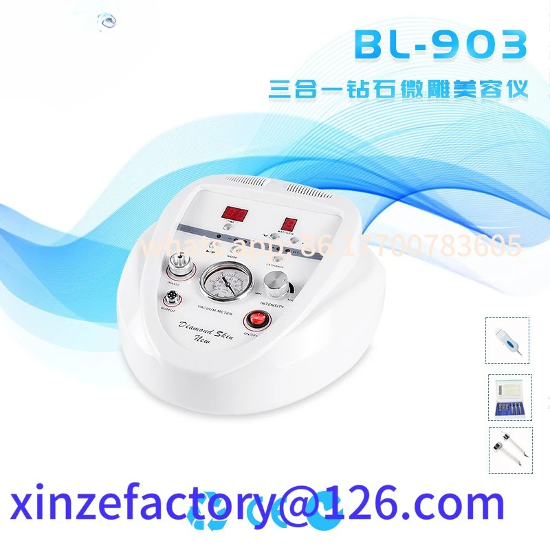 Customizable 3-in-1 Diamond Micro-engraving Dermabrasion Instrument Beauty Instrument Ultrasonic Introduction
Customizable 3-in-1 Diamond Micro-engraving Dermabrasion Instrument Beauty Instrument Ultrasonic Introduction