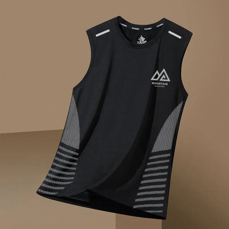 Summer men's quick drying breathable vest sports fitness base shirt wide shoulder training sleeveless Sweatwicking T-shirt top
Summer men's quick drying breathable vest sports fitness base shirt wide shoulder training sleeveless Sweatwicking T-shirt top