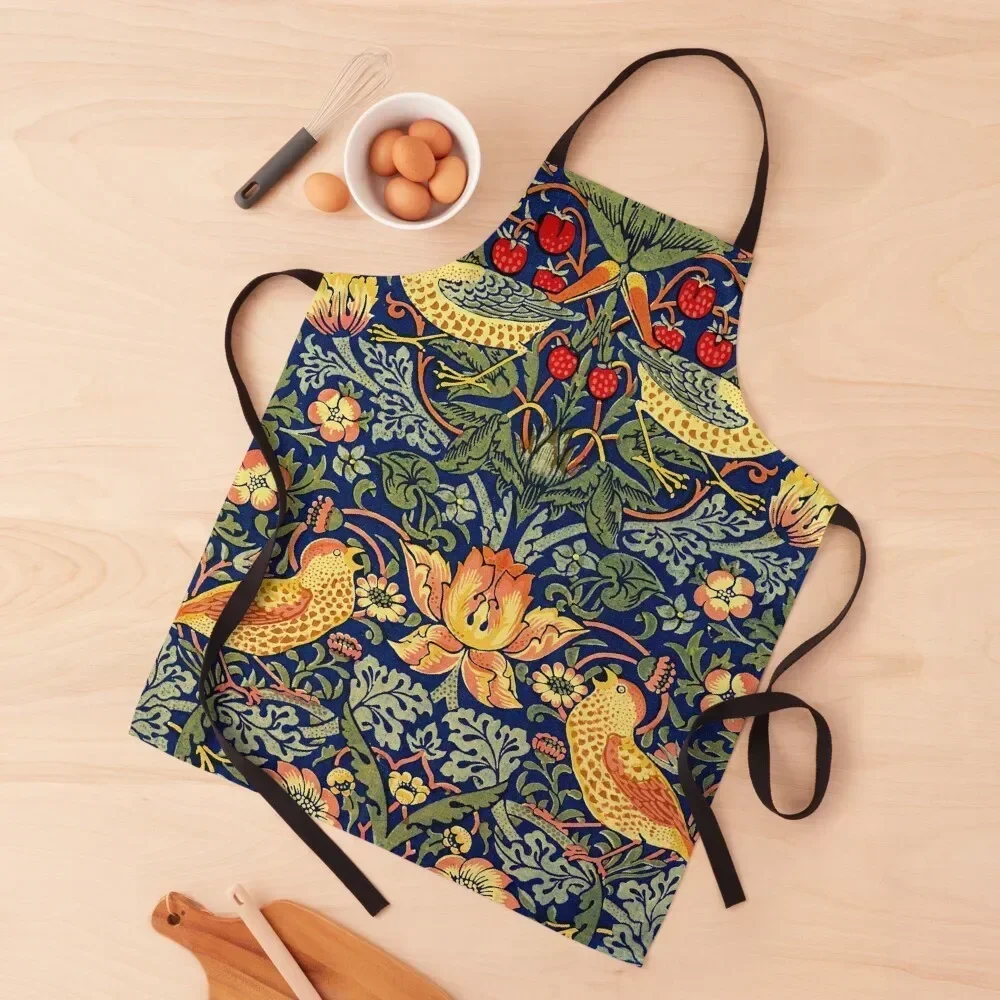William Morris - Strawberry Thief Apron Household Items Useful Woman Work For Men for women halloween Apron
William Morris - Strawberry Thief Apron Household Items Useful Woman Work For Men for women halloween Apron