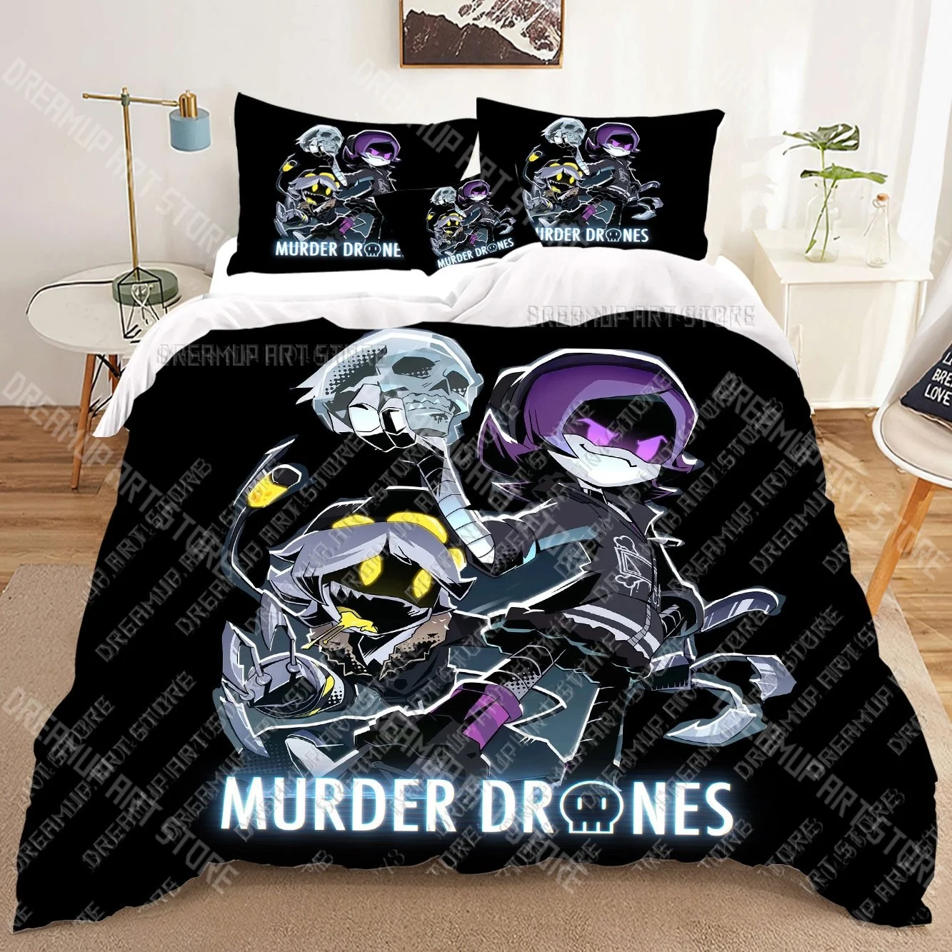 Murder-Drones 3D Bedding Sets print duvet cover Adults_ children bed comforter birthday gift dropshipping
Murder-Drones 3D Bedding Sets print duvet cover Adults_ children bed comforter birthday gift dropshipping