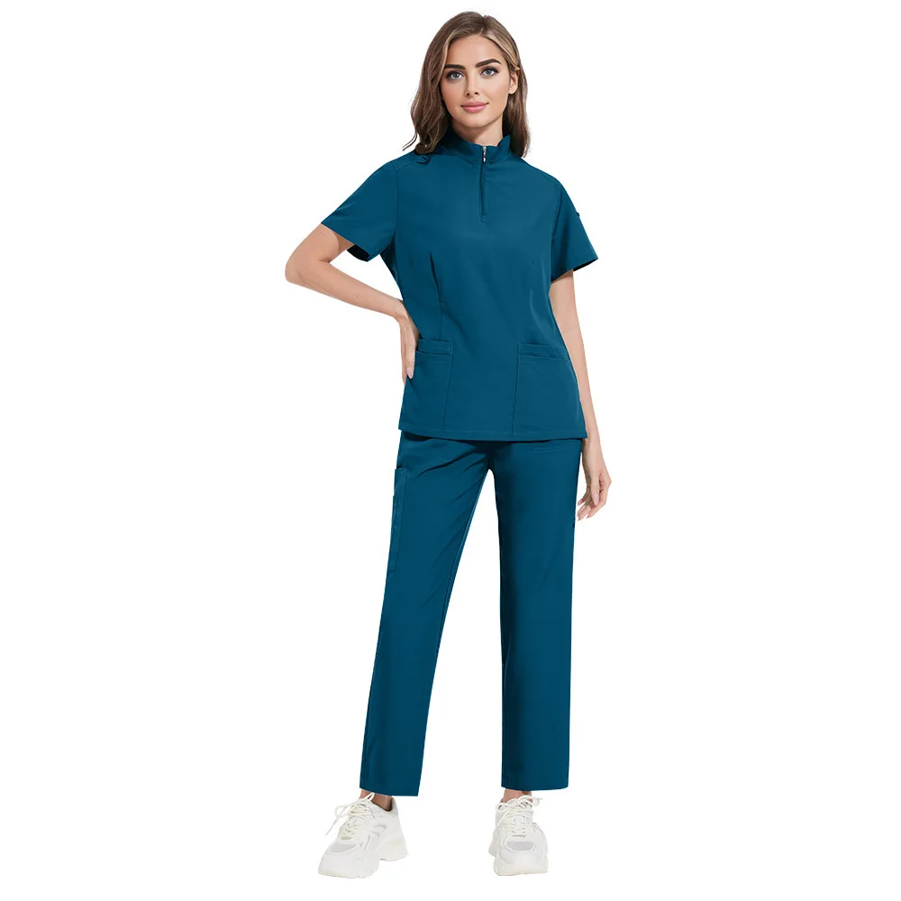 Unisex Solid Color Dental Clinic Operating Room Hospital Hand Washing Suit Set Hot Selling Stand Collar
Unisex Solid Color Dental Clinic Operating Room Hospital Hand Washing Suit Set Hot Selling Stand Collar
