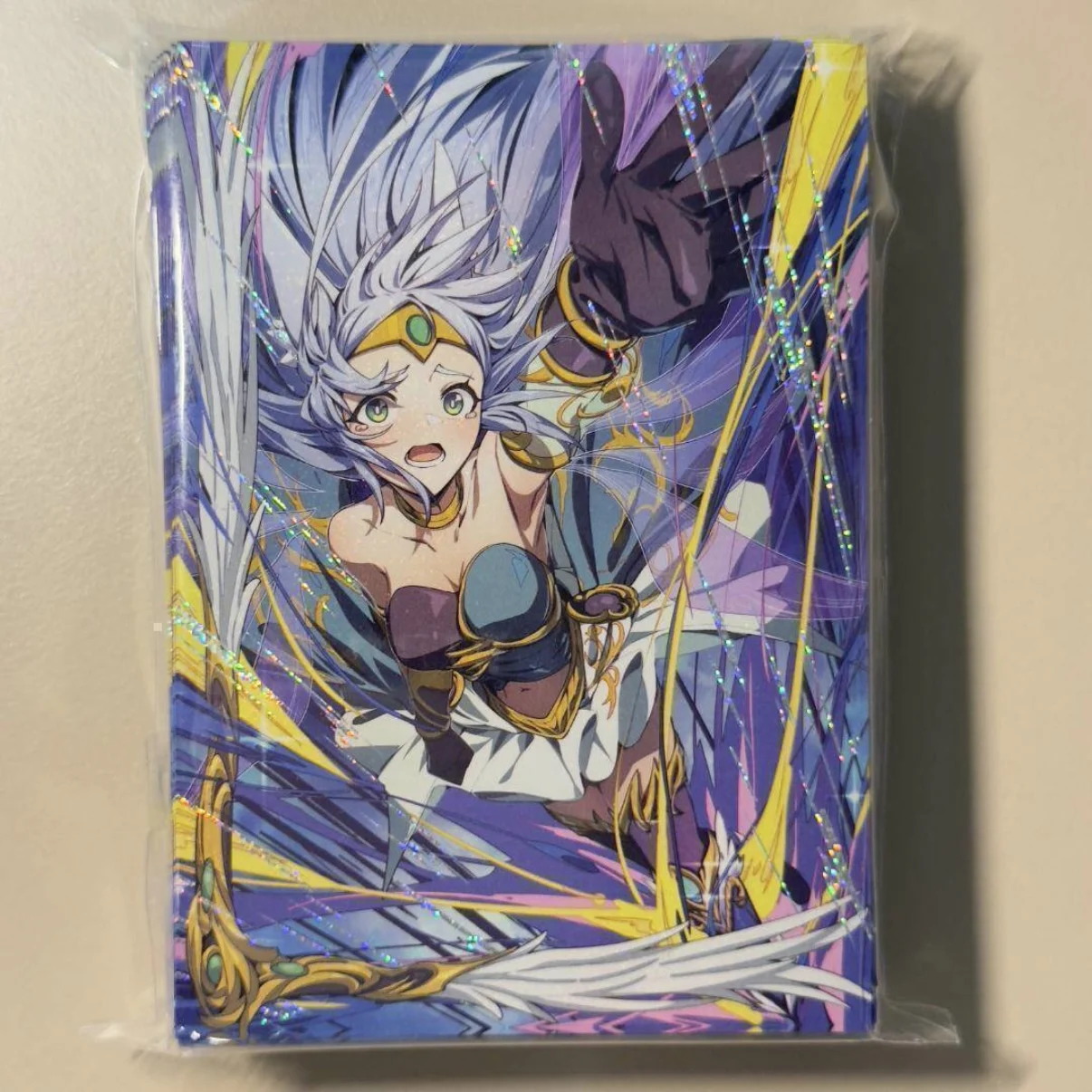 60 шт. Yu-Gi-Oh! Держатель для карт Apollousa Bow of The Goddess Theme Board Game, защитный чехол для коллекционных карт OCG Laser Flash Game
60 шт. Yu-Gi-Oh! Держатель для карт Apollousa Bow of The Goddess Theme Board Game, защитный чехол для коллекционных карт OCG Laser Flash Game