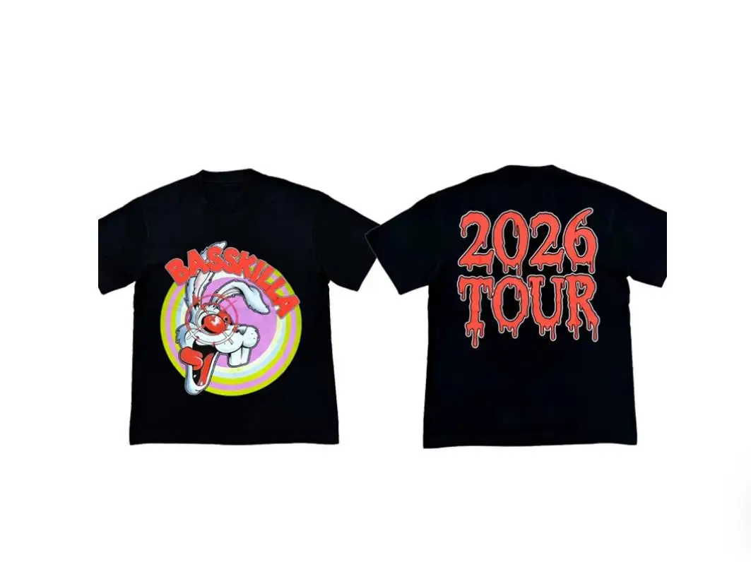 2026 che encore tour merch monster t-shirt Limited Edition Rabbit Print Short Sleeve Tee TX1642
2026 che encore tour merch monster t-shirt Limited Edition Rabbit Print Short Sleeve Tee TX1642