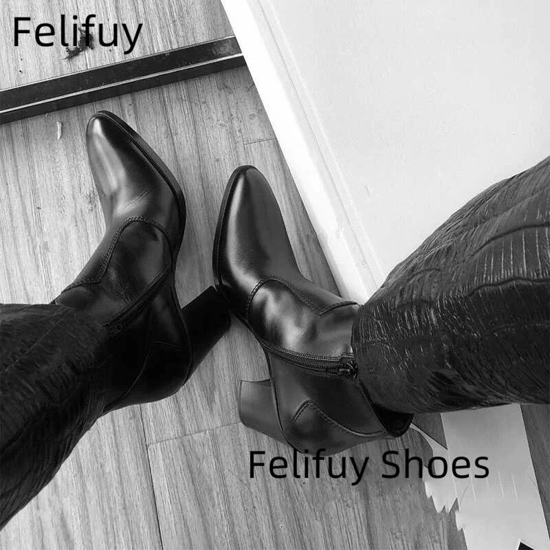 Black Genuine Leather Zipper High Top Boots Casual Working Boots Outdoor High Heel Men’s Shoes Retro Cow Leather Shoes for Men
Black Genuine Leather Zipper High Top Boots Casual Working Boots Outdoor High Heel Men’s Shoes Retro Cow Leather Shoes for Men