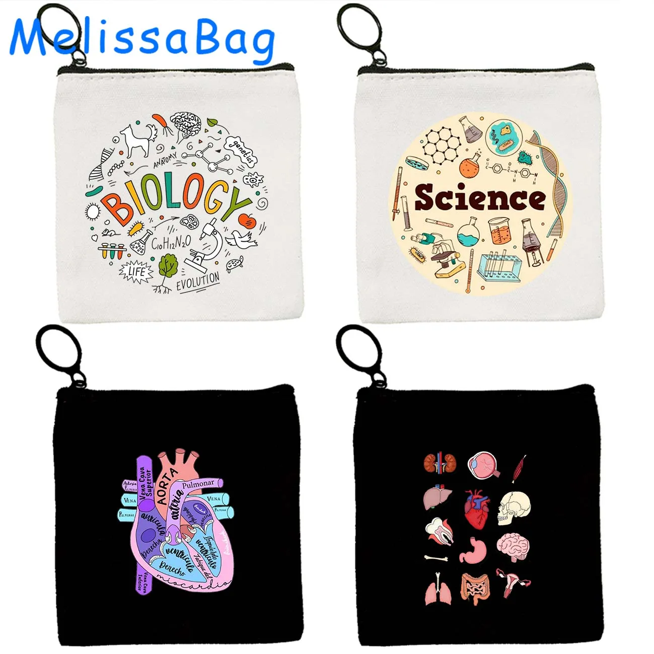 Cute Science Print Gift Biology Funny Aesthetic Medicine Anatomy Body Heart Canvas Coin Purse Key Case Bags Wallet Zipper Pouch
Cute Science Print Gift Biology Funny Aesthetic Medicine Anatomy Body Heart Canvas Coin Purse Key Case Bags Wallet Zipper Pouch