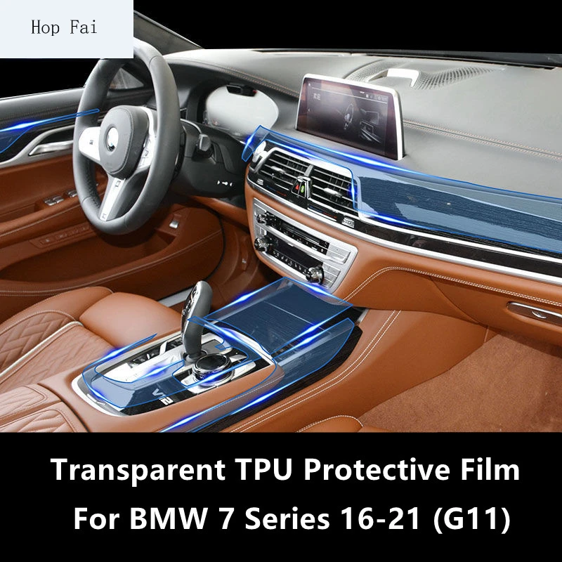 For BMW 7 Series 16-21 G11 Car Interior Center Console Transparent TPU Protective Film Anti-scratch Repair Film
For BMW 7 Series 16-21 G11 Car Interior Center Console Transparent TPU Protective Film Anti-scratch Repair Film