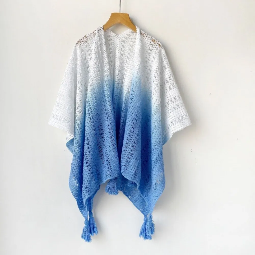 New Hollowed Out Women Shawl Lace Cover Tassel Trim Retro Ethnic Cardigan Knitted Wrap Thin Style Tassel Cardigan Vacation Style
New Hollowed Out Women Shawl Lace Cover Tassel Trim Retro Ethnic Cardigan Knitted Wrap Thin Style Tassel Cardigan Vacation Style