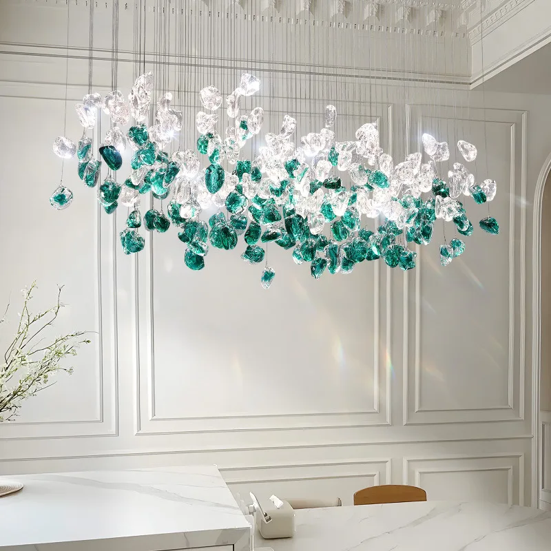 Nordic Green Stone Glass Led Pendant Lights For Dining Room Chandeliers Lighting Lustre Home Living Loft Hanging Lamp Luminaire
Nordic Green Stone Glass Led Pendant Lights For Dining Room Chandeliers Lighting Lustre Home Living Loft Hanging Lamp Luminaire