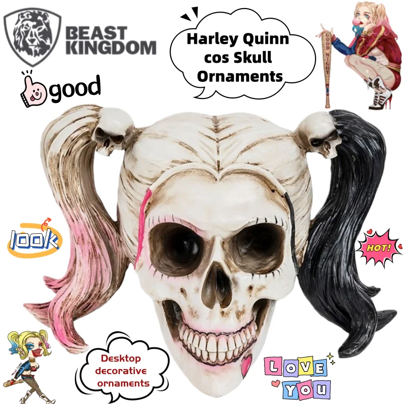 Новый отряд самоубийц Харли Квинн аниме креативный бо череп череп орнамент мультфильм мультфильм периферийные устройства украшение для рабочего стола подарок
Новый отряд самоубийц Харли Квинн аниме креативный бо череп череп орнамент мультфильм мультфильм периферийные устройства украшение для рабочего стола подарок