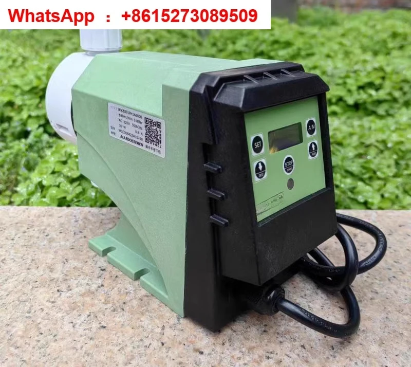 Plastic two-phase electromechanical diaphragm metering pump, small dosing water pump
Plastic two-phase electromechanical diaphragm metering pump, small dosing water pump