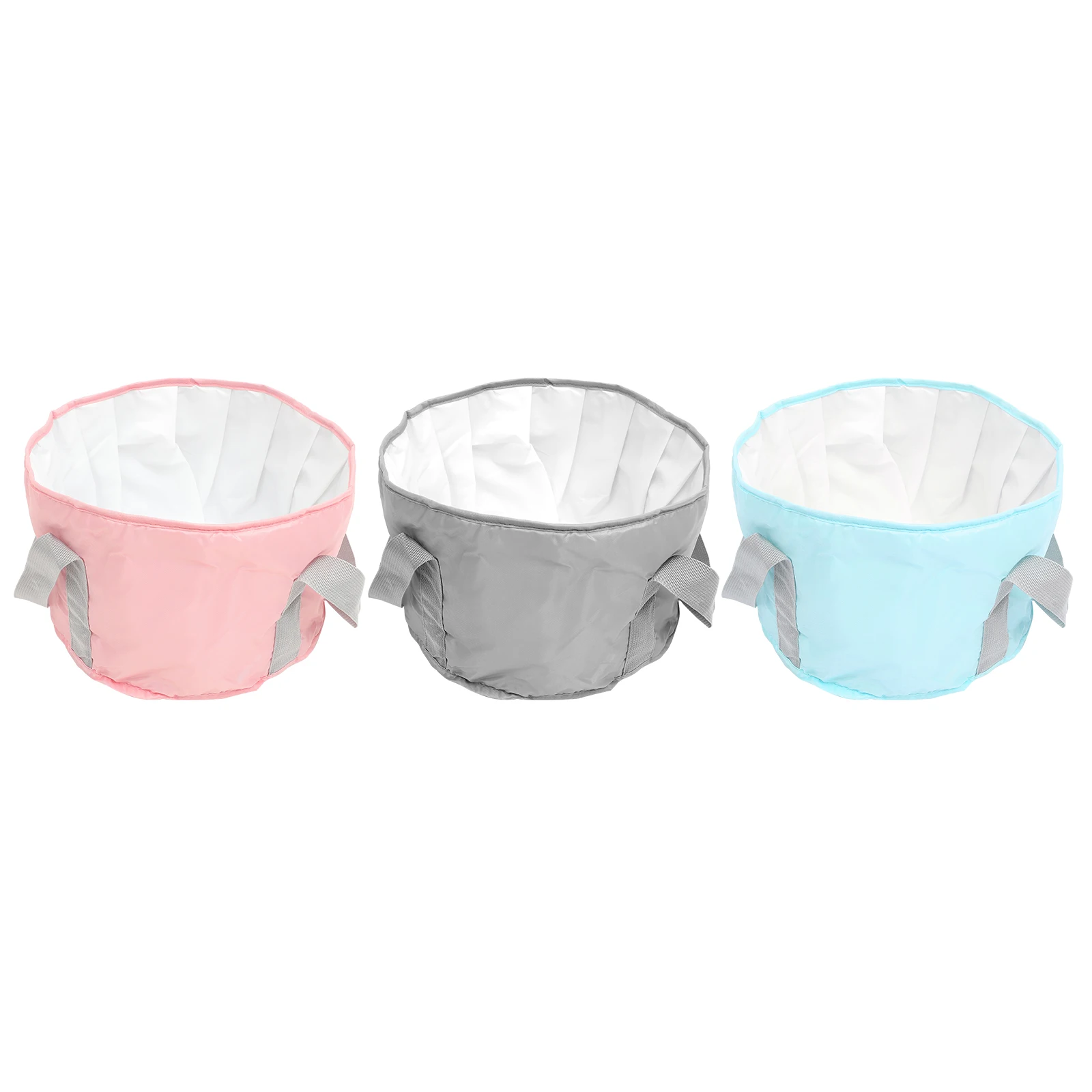 3pcs Foot Soaking Tub Foldable Travel Bucket Deep Portable Polyester Bath Basin for Feet Tool Gray Blue Pink
3pcs Foot Soaking Tub Foldable Travel Bucket Deep Portable Polyester Bath Basin for Feet Tool Gray Blue Pink
