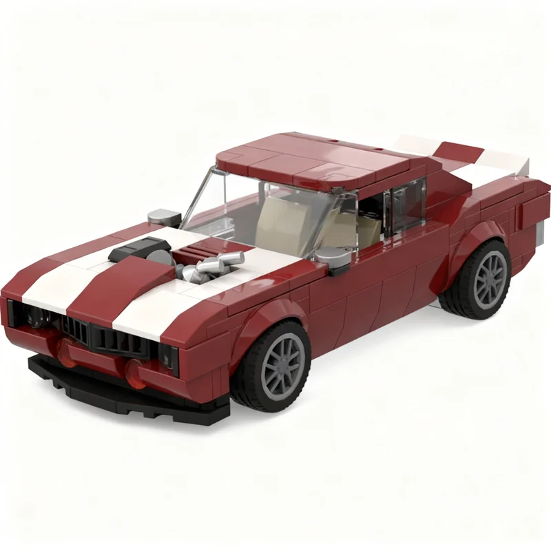 299pcs MOC Chevroleteed Camaro SS Custom City Champions Model Building Blocks Construction Toys Christmas Gifts Education Brick
299pcs MOC Chevroleteed Camaro SS Custom City Champions Model Building Blocks Construction Toys Christmas Gifts Education Brick