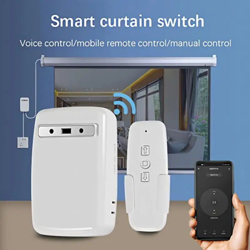 Tuya Smart Theater Projector Screen Switch Voice Control Wireless Electric Switch Controller For Alexa Home
Tuya Smart Theater Projector Screen Switch Voice Control Wireless Electric Switch Controller For Alexa Home