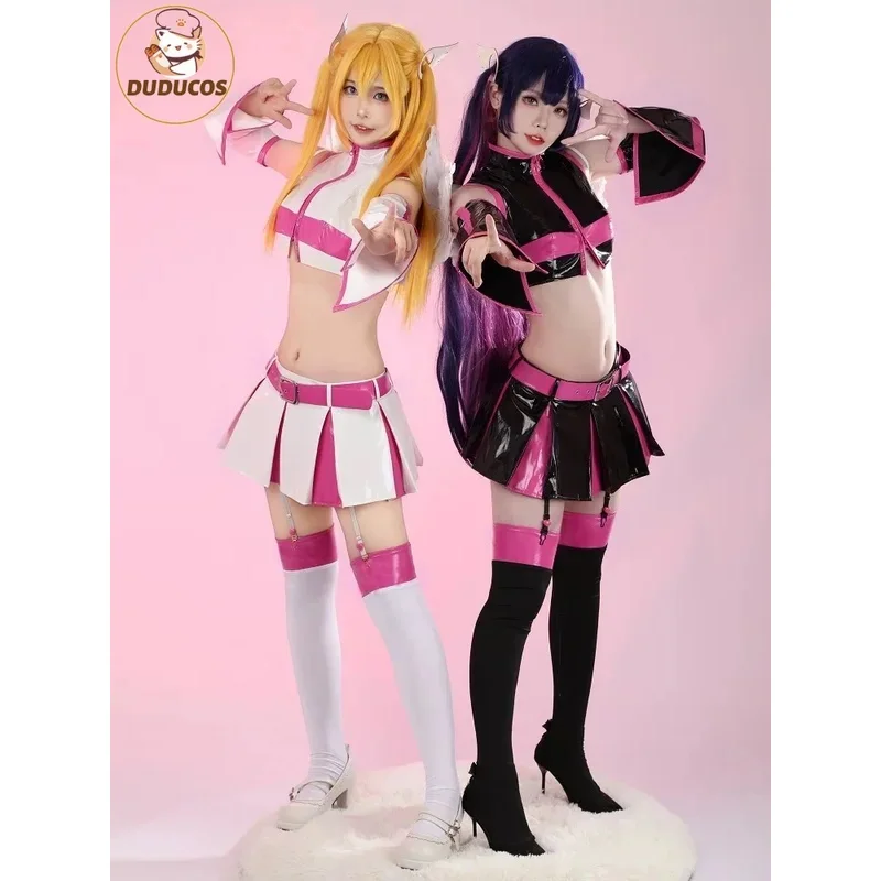 DUDU аниме 2,5 размерное соблазнение Amano Ririsa косплей костюм с крыльями сексуальные женские Хэллоуин вечерние косплей полный комплект костюм
DUDU аниме 2,5 размерное соблазнение Amano Ririsa косплей костюм с крыльями сексуальные женские Хэллоуин вечерние косплей полный комплект костюм