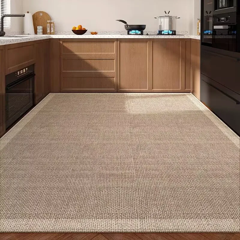 Kitchen Floor Mat Non-slip Waterproof Carpet Imitation Texture Brown Large Size Rug Living Room Entrance Home Decoration Mats
Kitchen Floor Mat Non-slip Waterproof Carpet Imitation Texture Brown Large Size Rug Living Room Entrance Home Decoration Mats