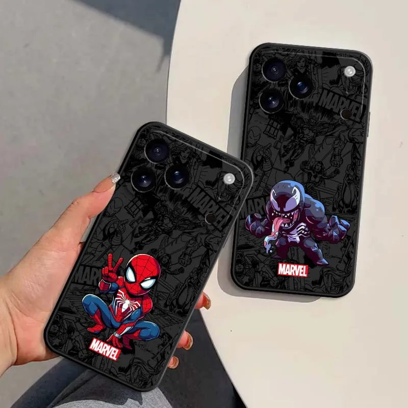 Marvel Spider Man Venom Art For Apple iPhone 17 Air 16 16E 15 14 13 12 11 Pro Max Plus Black Soft TPU Cover Phone Case
Marvel Spider Man Venom Art For Apple iPhone 17 Air 16 16E 15 14 13 12 11 Pro Max Plus Black Soft TPU Cover Phone Case