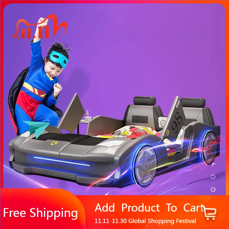 Children Castle Bed Baby Luxury Single Modern Design Massage Bed Simple Sleeping Bedroom Letto Matrimoniale Unique Furniture
Children Castle Bed Baby Luxury Single Modern Design Massage Bed Simple Sleeping Bedroom Letto Matrimoniale Unique Furniture