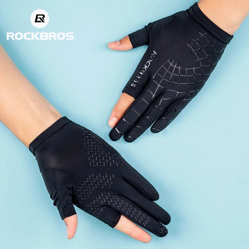 Велоперчатки ROCKBROS Ice Silk: Защита от УФ, сенсорный экран, дышащие, противоскользящие, эластичные, для MTB и шоссейных велосипедов, для активного отдыха
Велоперчатки ROCKBROS Ice Silk: Защита от УФ, сенсорный экран, дышащие, противоскользящие, эластичные, для MTB и шоссейных велосипедов, для активного отдыха