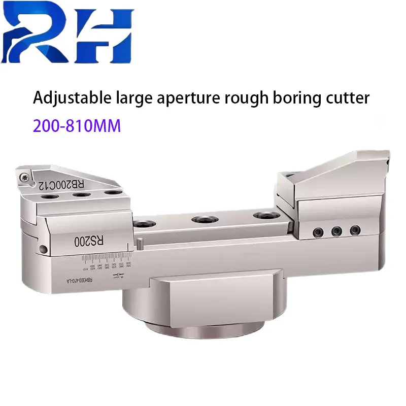 Bridge-type Rough Boring Head of Large-aperture Rough Boring Tool Adjustable Large-aperture Double-edge Rough Boring Tool
Bridge-type Rough Boring Head of Large-aperture Rough Boring Tool Adjustable Large-aperture Double-edge Rough Boring Tool
