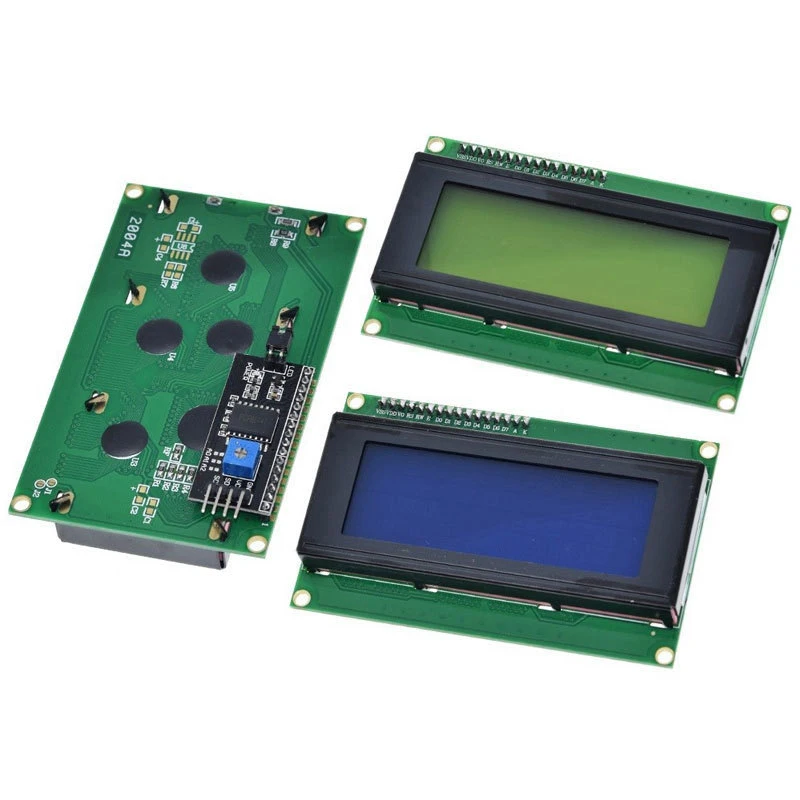 1/2/5/10/30Pcs LCD2004A Display Module Blue/Yellow Green Screen With Backlight 20*4 I2C Interface 5V Suitable For Arduino
1/2/5/10/30Pcs LCD2004A Display Module Blue/Yellow Green Screen With Backlight 20*4 I2C Interface 5V Suitable For Arduino