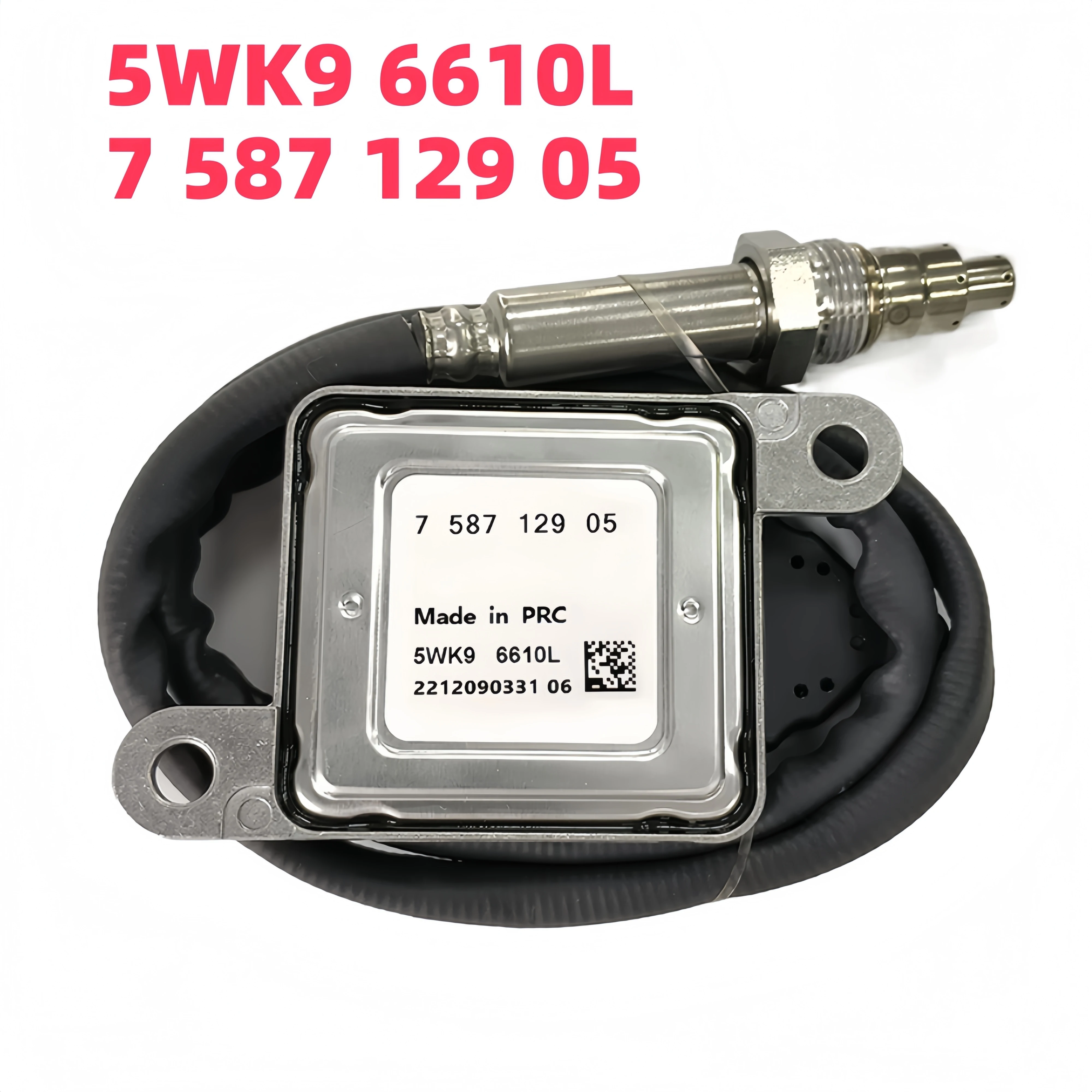 5wk96610L 758712905 Original NOriginal New Nitrogen Oxygen NOx Sensor 12V For BMW E93 E90 E82 E88 E87 E91 E60 F10 N53 Nox Sensor
5wk96610L 758712905 Original NOriginal New Nitrogen Oxygen NOx Sensor 12V For BMW E93 E90 E82 E88 E87 E91 E60 F10 N53 Nox Sensor