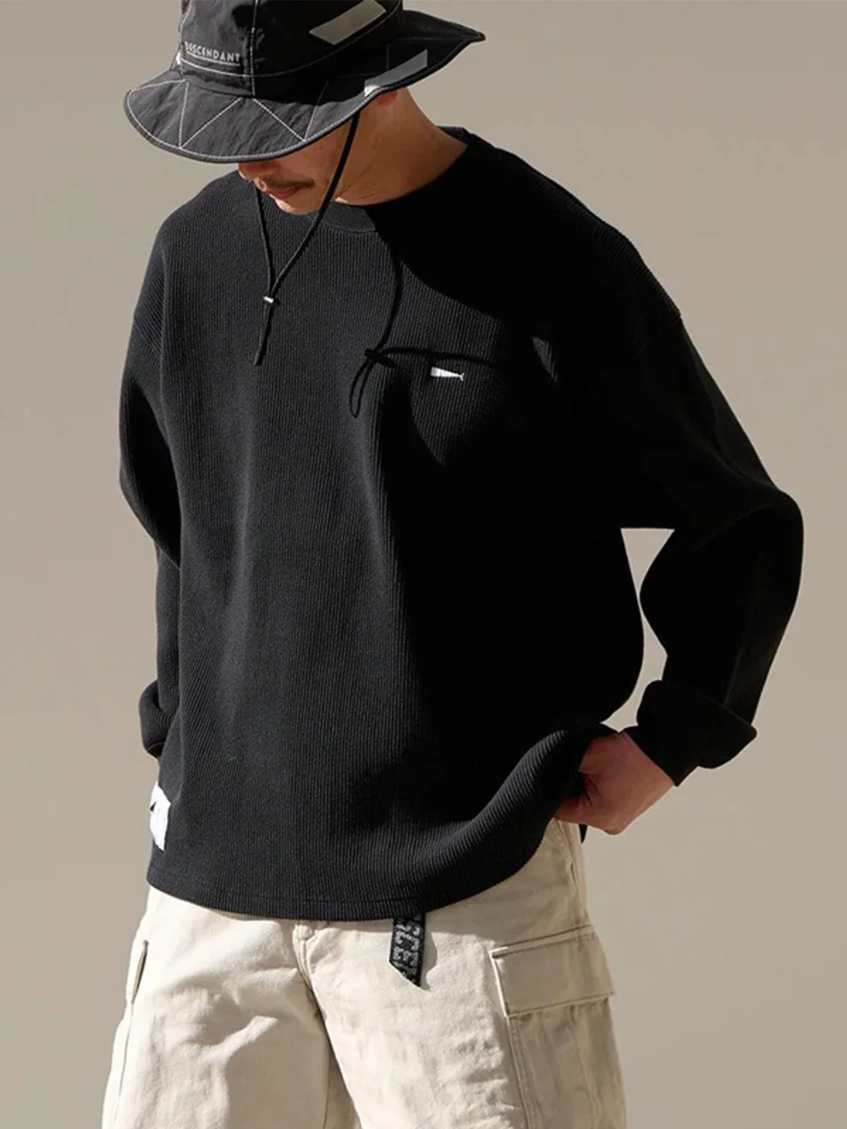 Женская толстовка Descendant в японском уличном стиле с длинным рукавом, круглым вырезом, свободного кроя, с вышивкой и узором, повседневная, из хлопка
Женская толстовка Descendant в японском уличном стиле с длинным рукавом, круглым вырезом, свободного кроя, с вышивкой и узором, повседневная, из хлопка