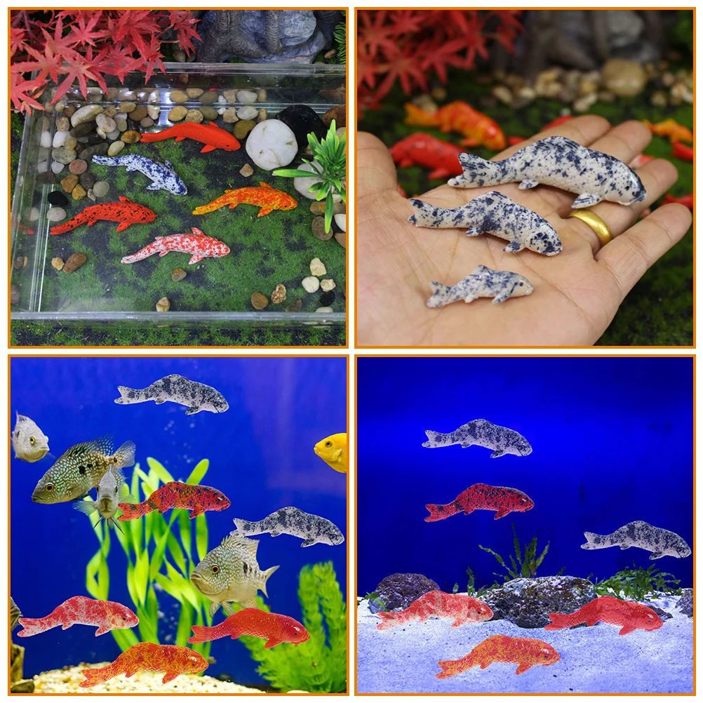 30 Pcs Koi Decorations Fake Fish Small Artificial Ornament Decorative Realistic Animal Tank
30 Pcs Koi Decorations Fake Fish Small Artificial Ornament Decorative Realistic Animal Tank