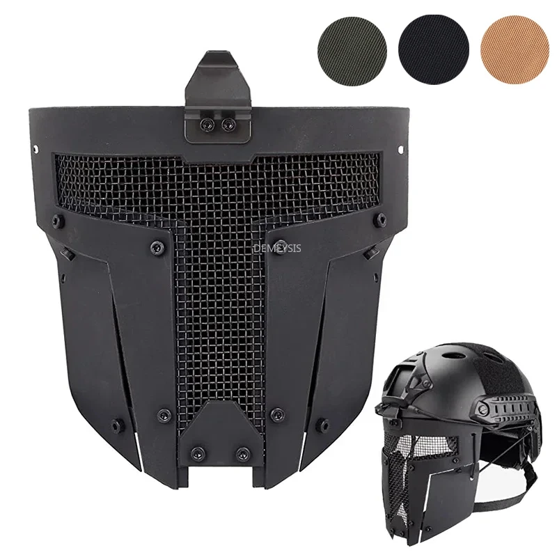 Tactical Mask Half Face Protective Fit for Fast Helmet Airsoft Paintball CS Shooting Hunting Accessories
Tactical Mask Half Face Protective Fit for Fast Helmet Airsoft Paintball CS Shooting Hunting Accessories